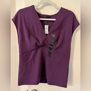 NEW Banana Republic Purple Top Size Medium